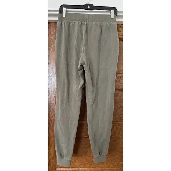 MARINE LAYER Cotton Tencel Green Pocket Jogger Active Pants Size M - Picture 2 of 3